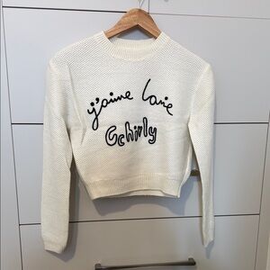 Ochirly White Women's Sweater cardigan